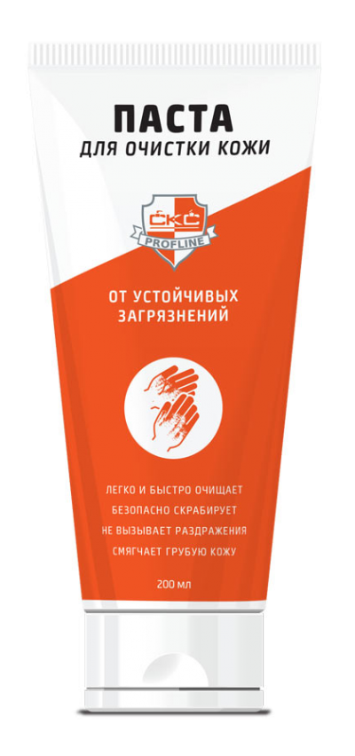 Паста для мытья сильнозагрязненных рук "СКС PROFLINE" туба 200мл.
