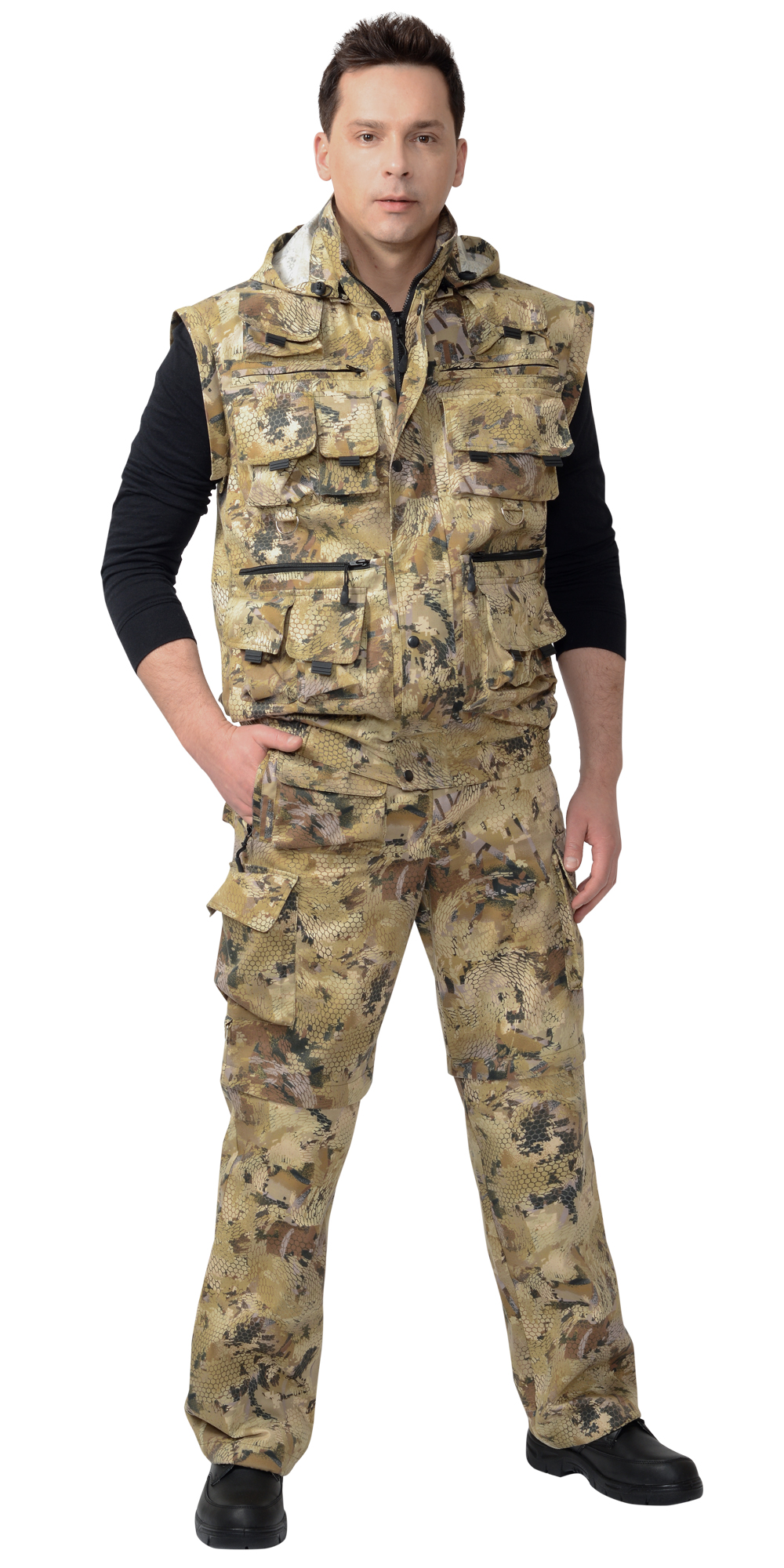 Костюм "Тигр" куртка, брюки (тк. Орион 210) КМФ Саванна