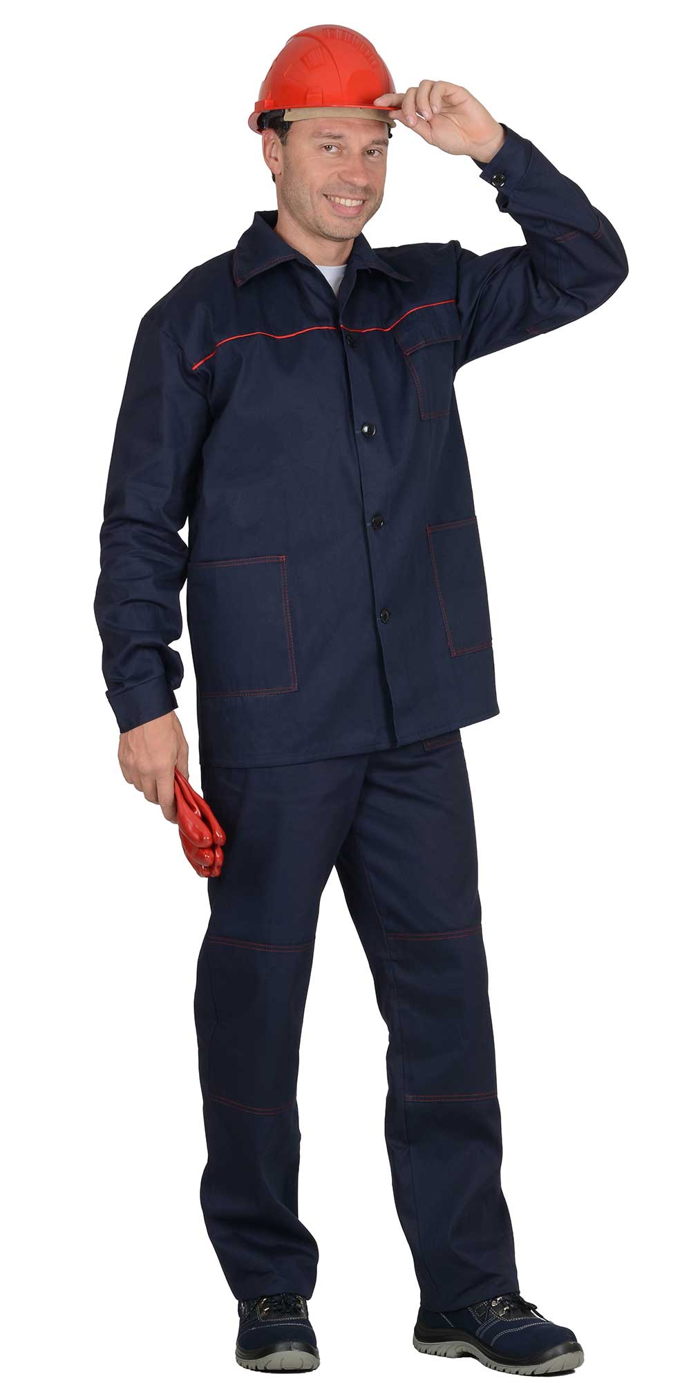 Костюм СИРИУС-ИМПУЛЬС куртка, брюки 100% х/б, пл. 210 г/кв.м