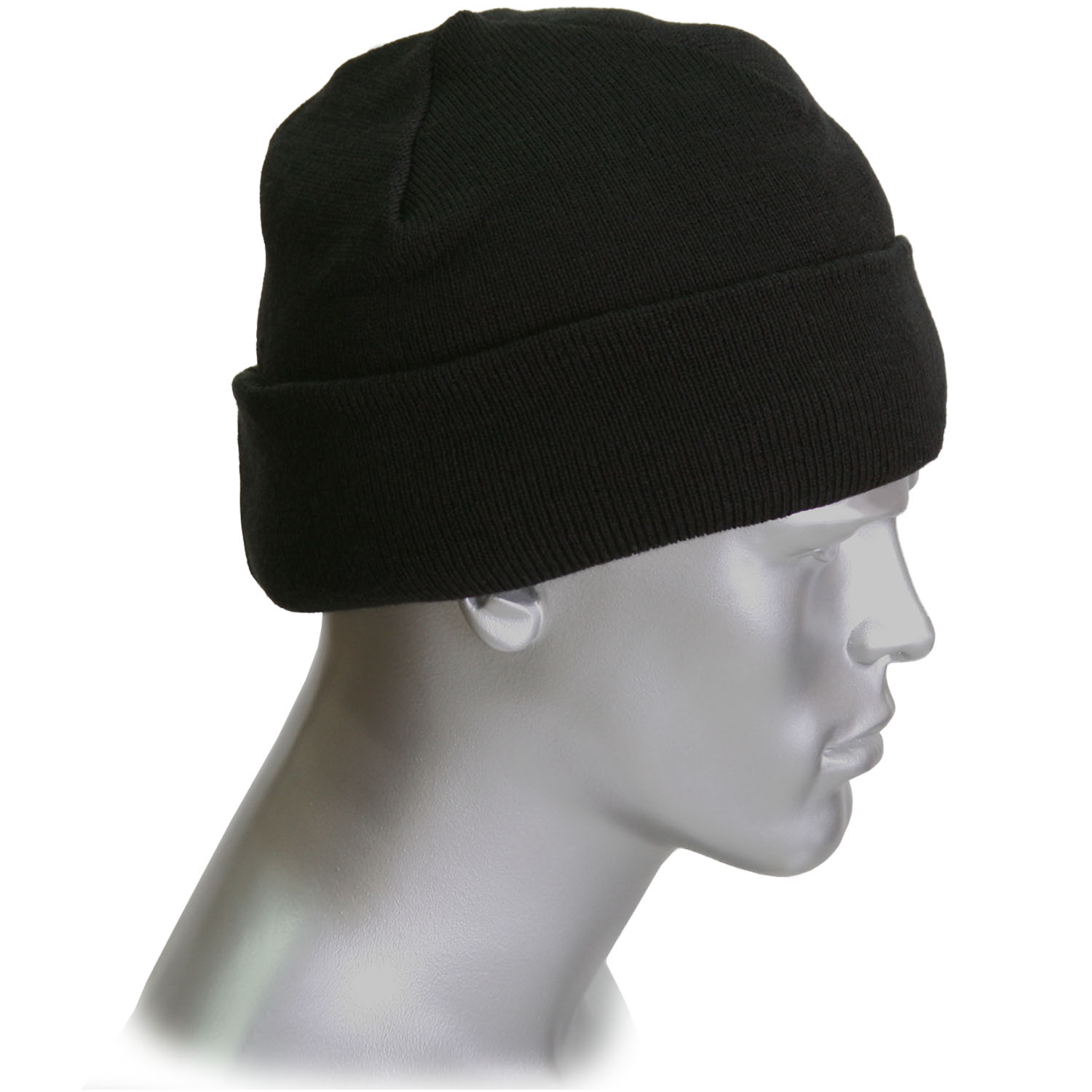 Шапка трикотажная зимняя на синтепоне (120гр/м2)