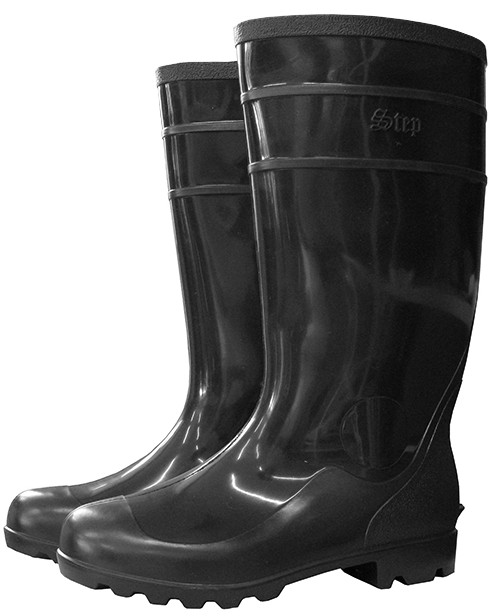 Сапоги ПВХ С-40 (STEP) мужские, черные.