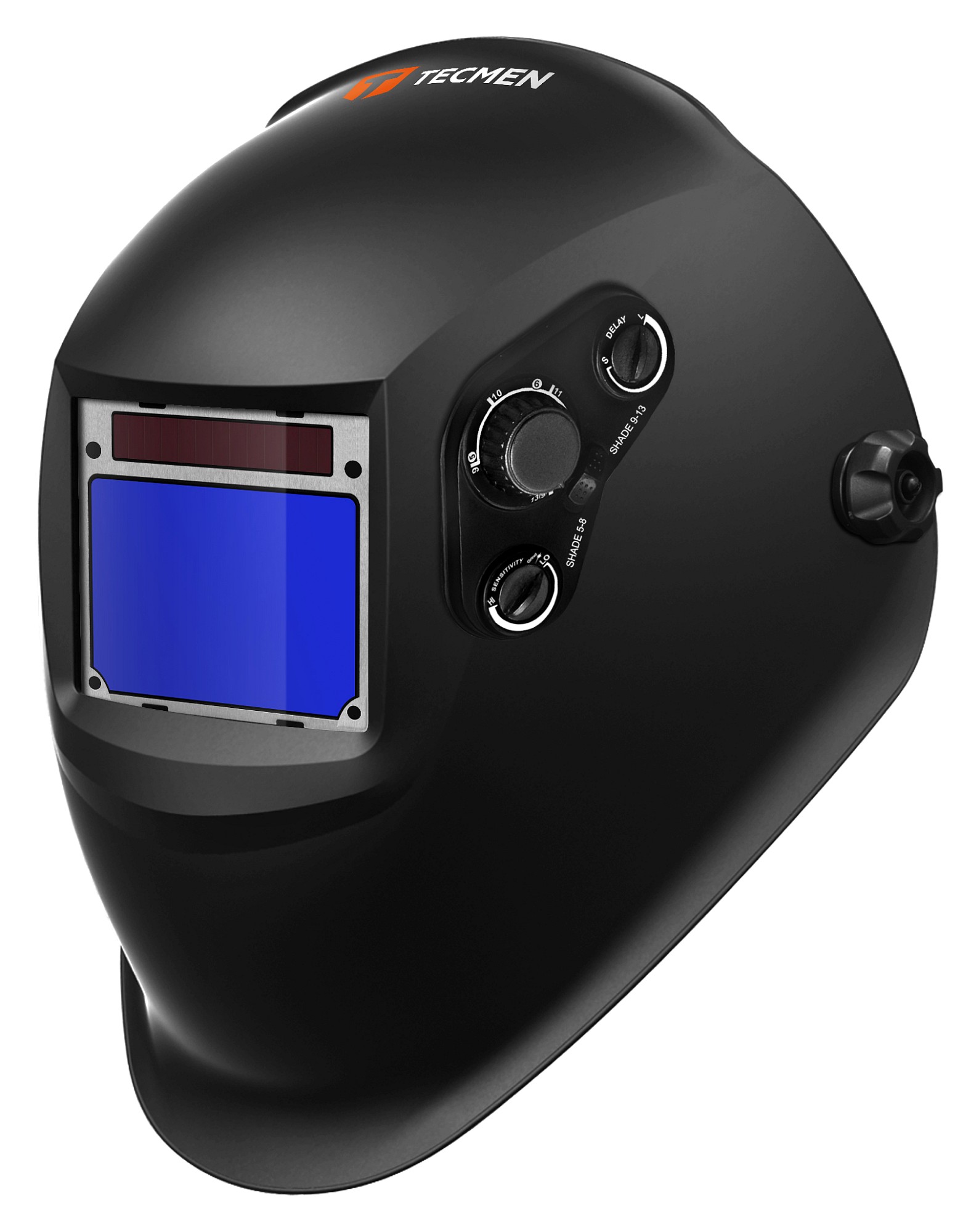 Маска сварщика с АСФ TECMEN ADF 730S ТМ15 черная