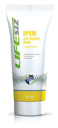 Крем защитный от УФ излучений (SPF 30) «Элен»