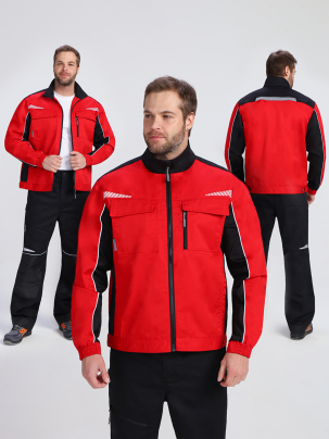 Купить куртка proflinespecialist (тк.смесовая,240), красный/черный по цене - 2 180.00 р