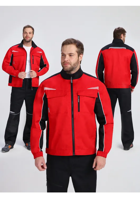 Купить куртка proflinespecialist (тк.смесовая,240), красный/черный по цене - 2 180.00 р
